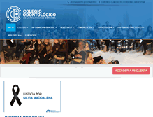 Tablet Screenshot of colodontcba.org.ar
